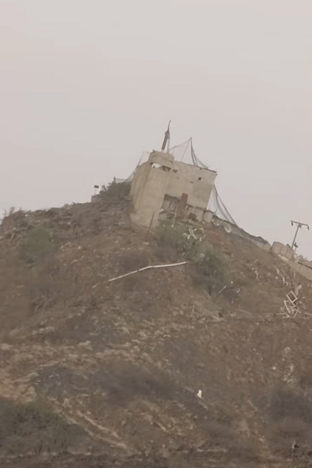 Saudi border guard post