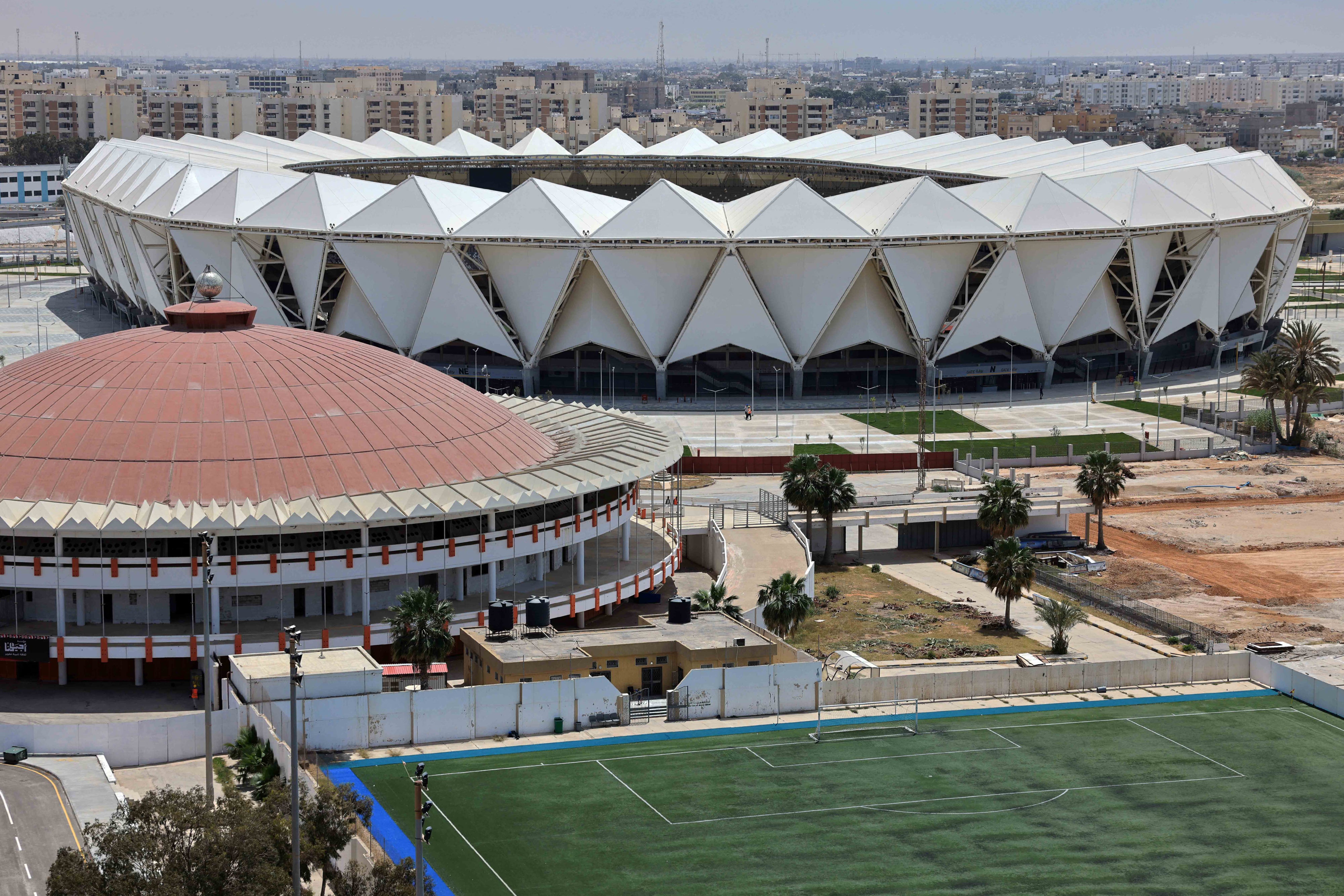 Benghazi International Stadium, Libya, May 11, 2025.