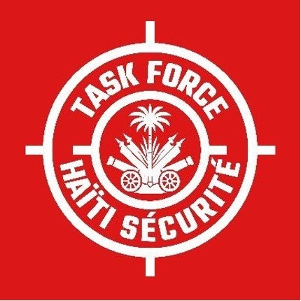 Emblem seen on videos uploaded to the “Haitian Security Task Force” X social media channel.
