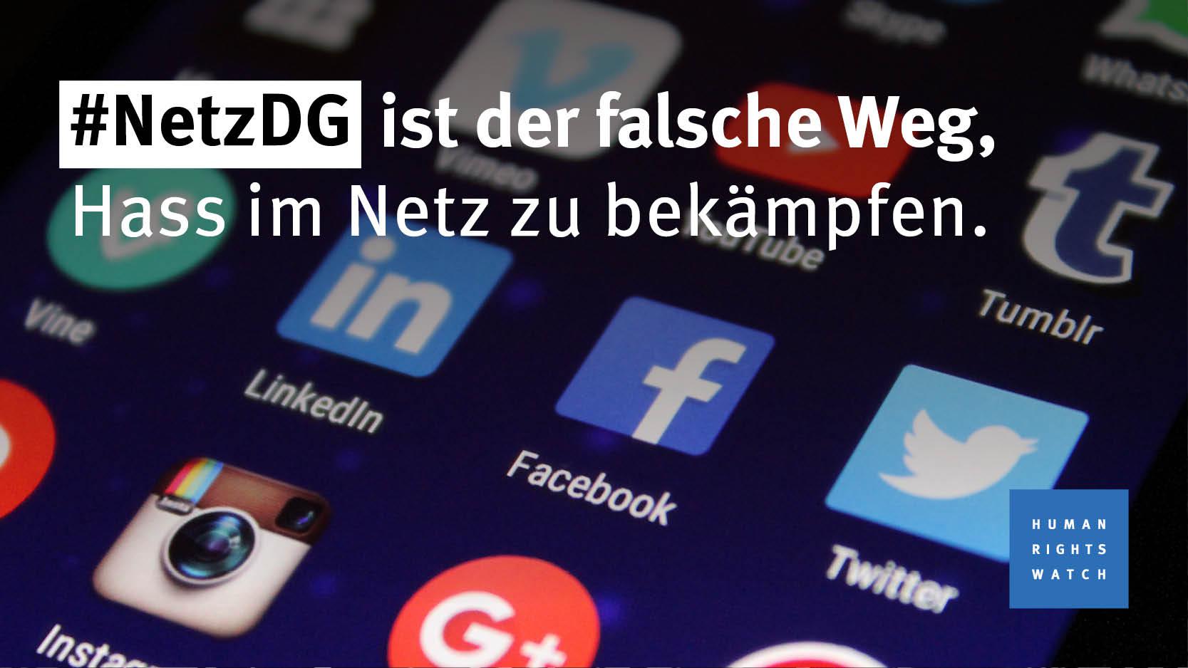 Germany's social media law is the wrong way to counter online abuse