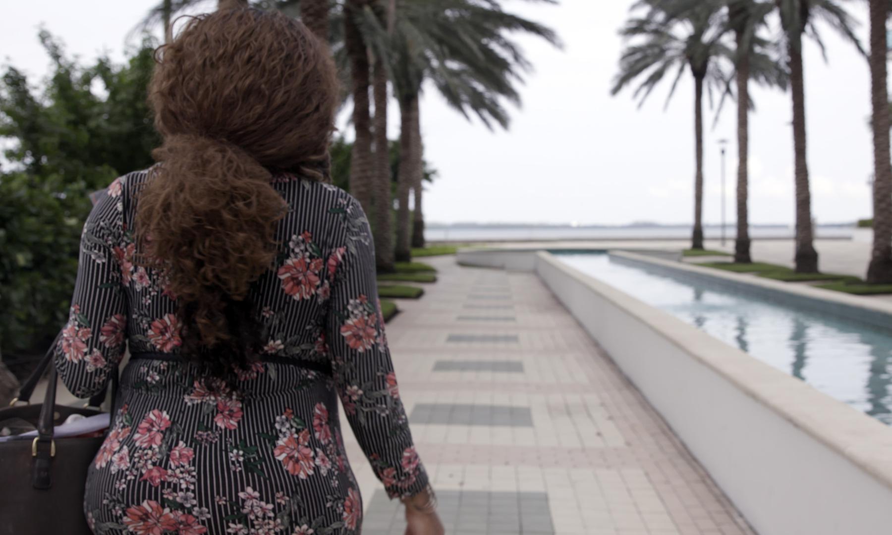 Rajee Narinesingh, defensora de los derechos humanos de las personas transgénero, en Miami, Florida, octubre de 2018. 