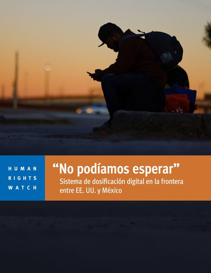 Spanish report cover