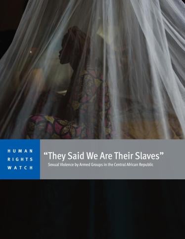 Cover for Central African Republic Report