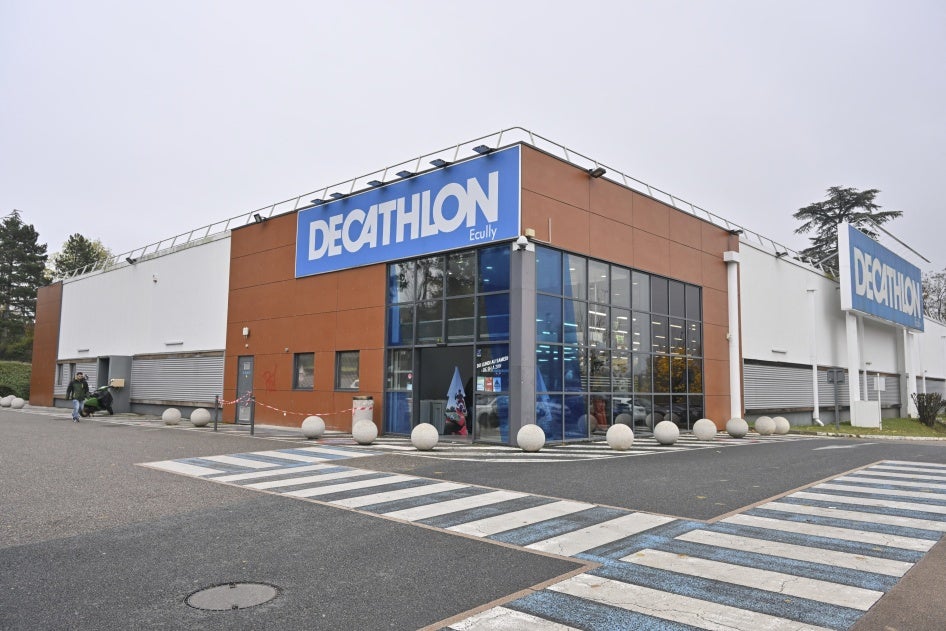 Un magasin Decathlon à Lyon en France, le 3 décembre 2022. 