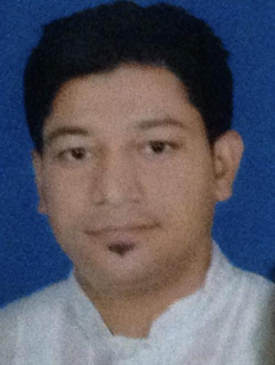 Samarat Molla, disappeared since November 28, 2013. 