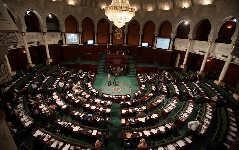 A general view of the Assembly of the Representatives of the People in Tunis, Tunisia, May 2016.