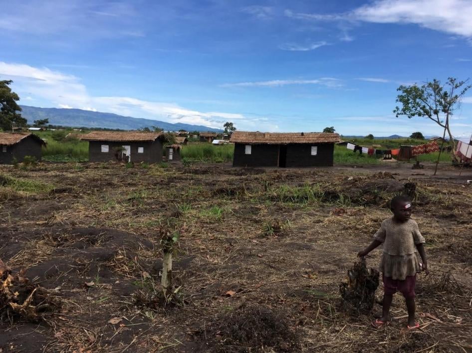 A refugee in Mulongwe camp, Democratic Republic of Congo. 