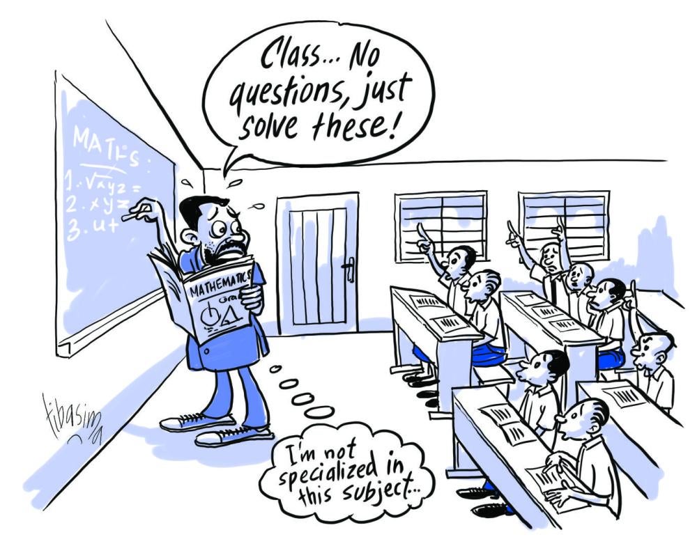 Cartoon for Tanzania Education Report 