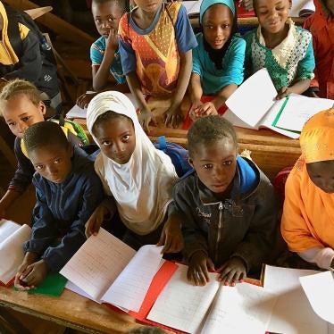 Young students in a classroom