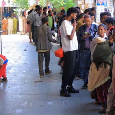 People line up outside banks in Mekele as concerns grow over possible renewed fighting between federal and regional forces in Ethiopia's northern Tigray region, January 31, 2026.