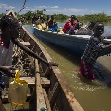 Boys fishing in Lake Turkana. The population of Turkana County is predominantly Turkana people, who rely on fishing in Lake Turkana for their livelihood. 