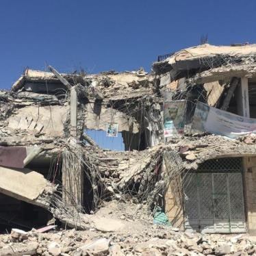 The house of Judge Yahya Muhammad Rubaid in Sanaa was hit by a coalition airstrike on January 25, 2016, killing the judge and four members of his family. Photograph by Belkis Wille.